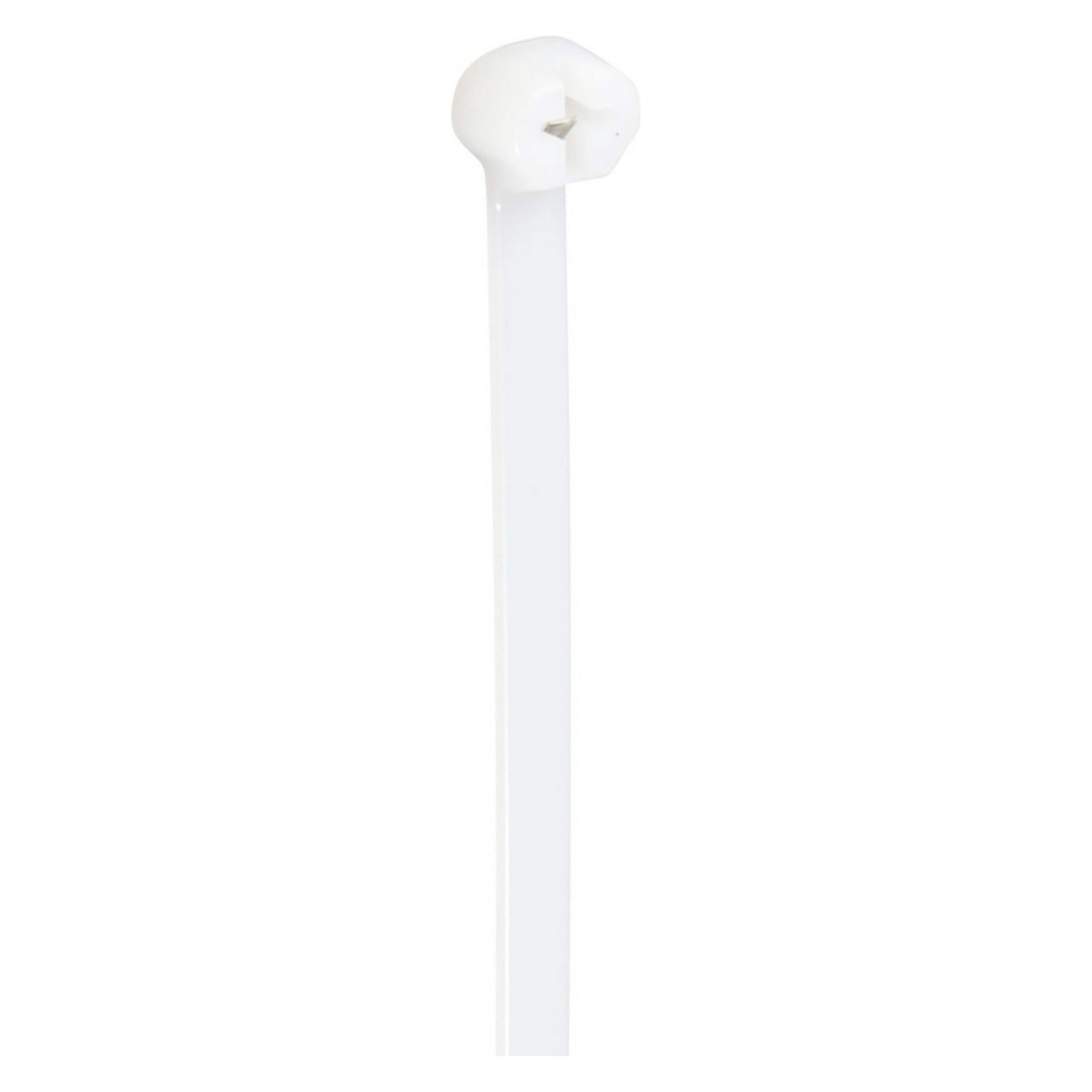 Tru Components TC-12814180 Kabelbinder 370 mm 7 mm Natur mit Metallzunge 100 St (370 mm, 100 Stk.) (TC-12814180)