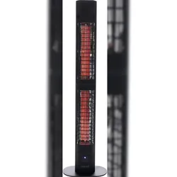 Sunred Heizung Valencia Dark Lounge Schwarz 3000 Watt