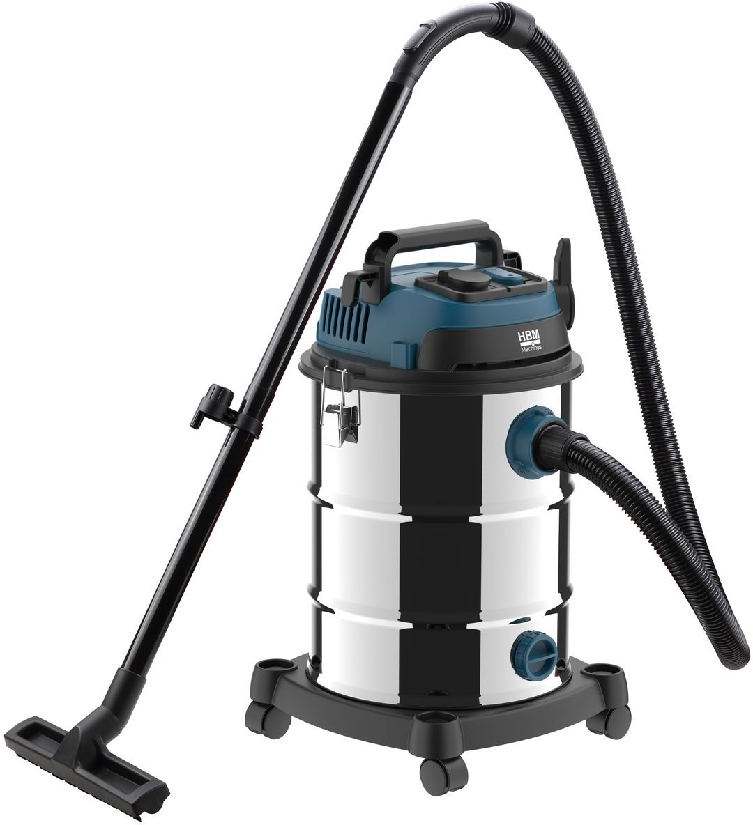 HBM aspirateur de chantier eau et poussières 1400 W, 30 L