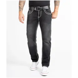Rock Creek Jeans Comfort Fit dicke Nähte Loose Fit