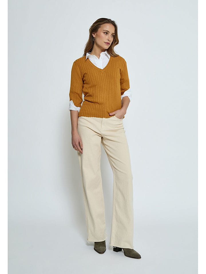 Peppercorn Pullover "Tana" in Camel - M