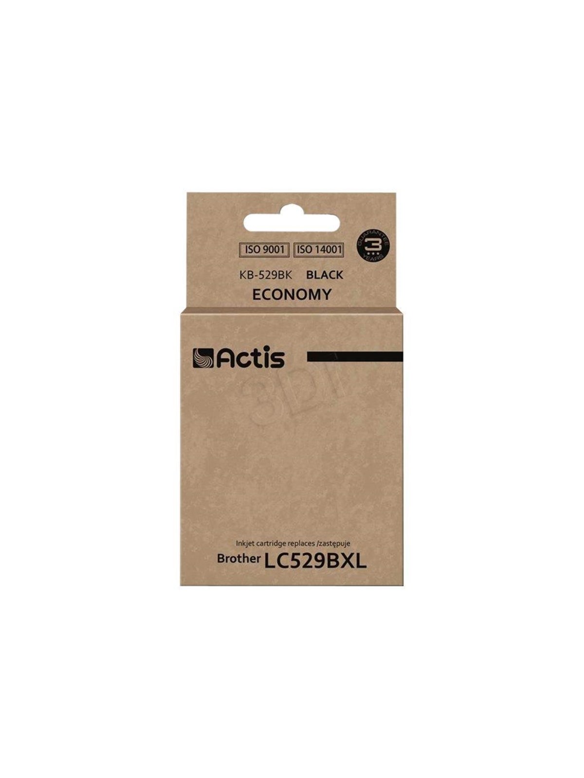 Actis KB-529BK - Economy - black - ink cartridge (alternative for: Brother LC529BK)