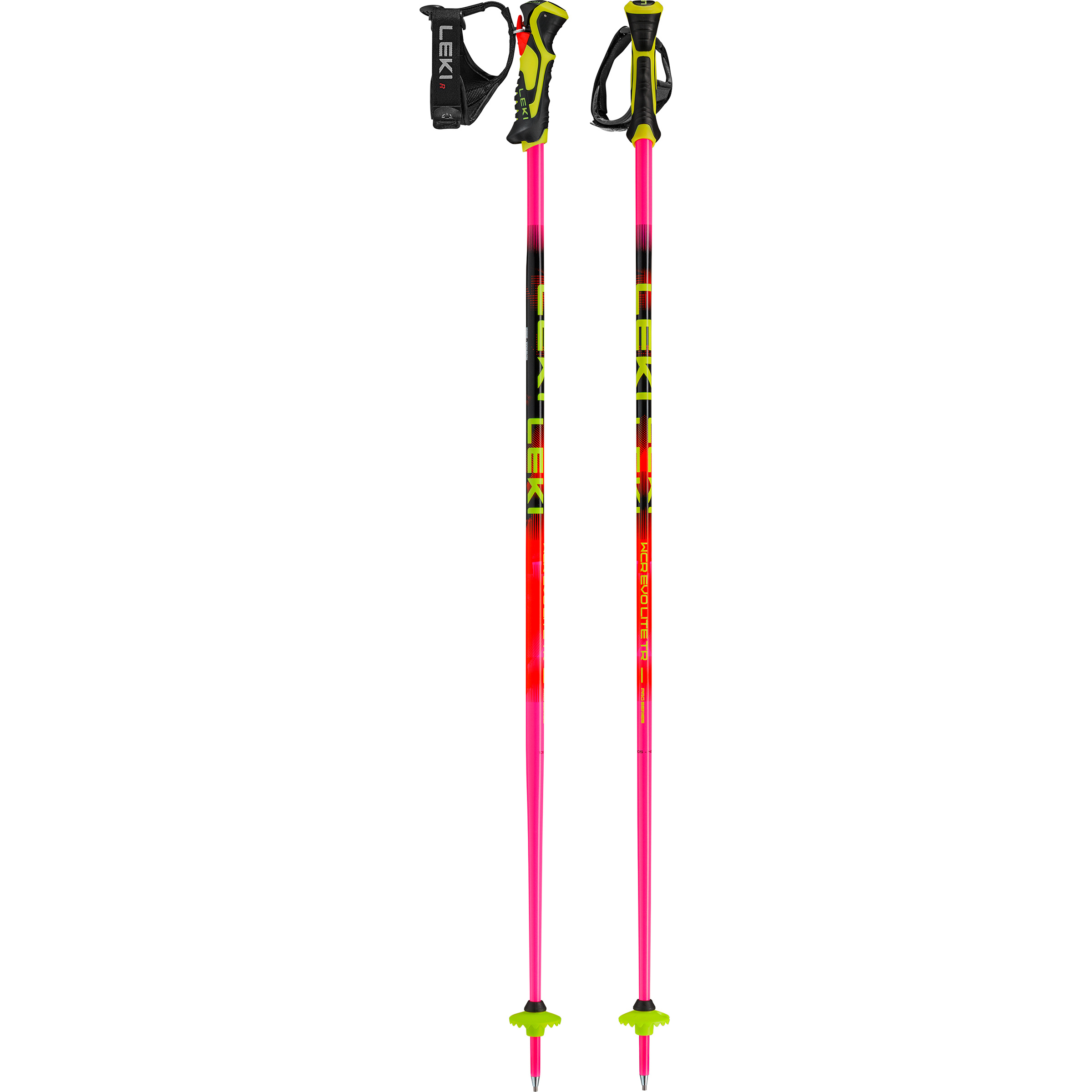 Leki WCR Evo Lite SL TR Skistöcke Kinder Skistöcke weiss Größe 90CM Skifahren