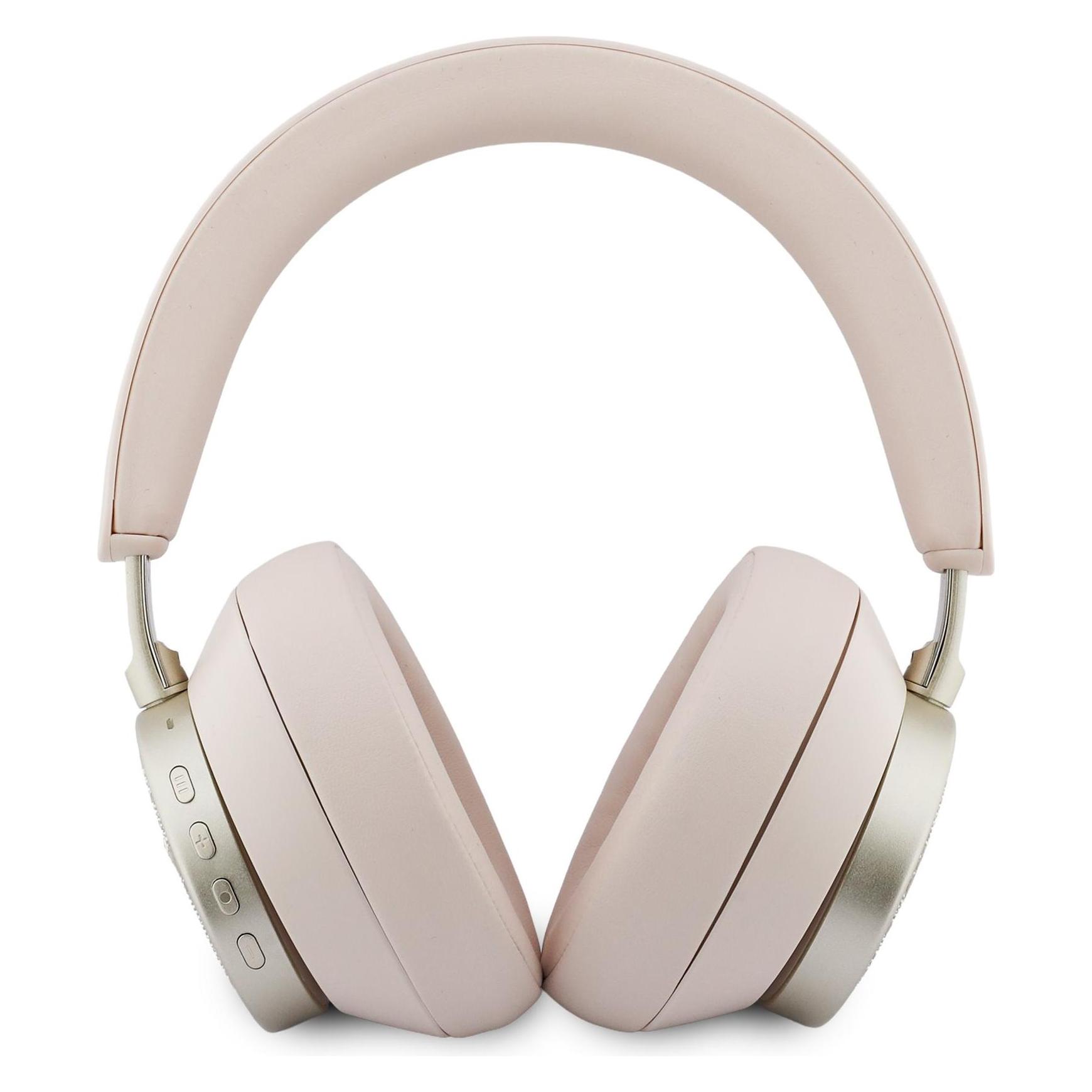 Guess Headphones 4G Triangle Logo Bluetooth ENC pink (ANC, 45 h, Kabellos) (GUBHC15P4MRCTP)