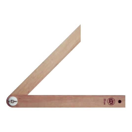 ECE Schmiege Schienenlänge 350 mm Weissbuche mit Flügelmutter (22421864)