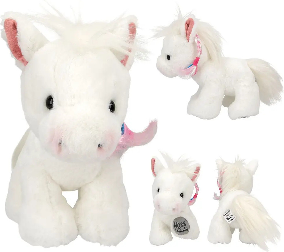 Miss Melody pluche paard, 20 cm