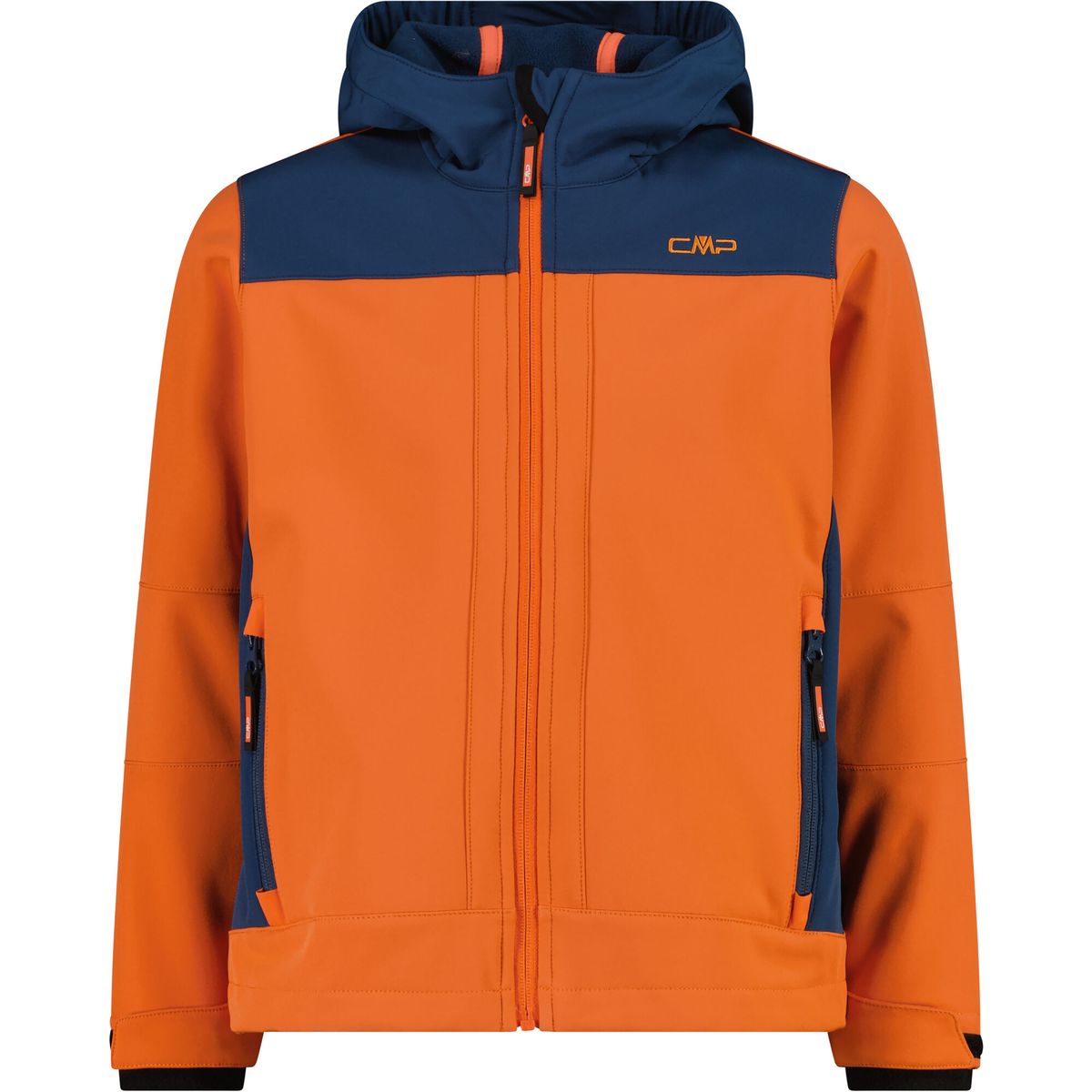CMP KID Jacket FIX Hood carrot (C463) 92 3A00094-C463-92