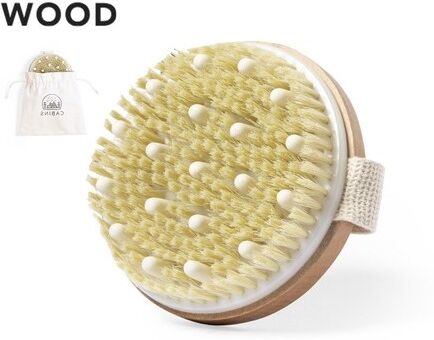 Brosse Exfoliante Personnalisée de Massage - Ruck bois