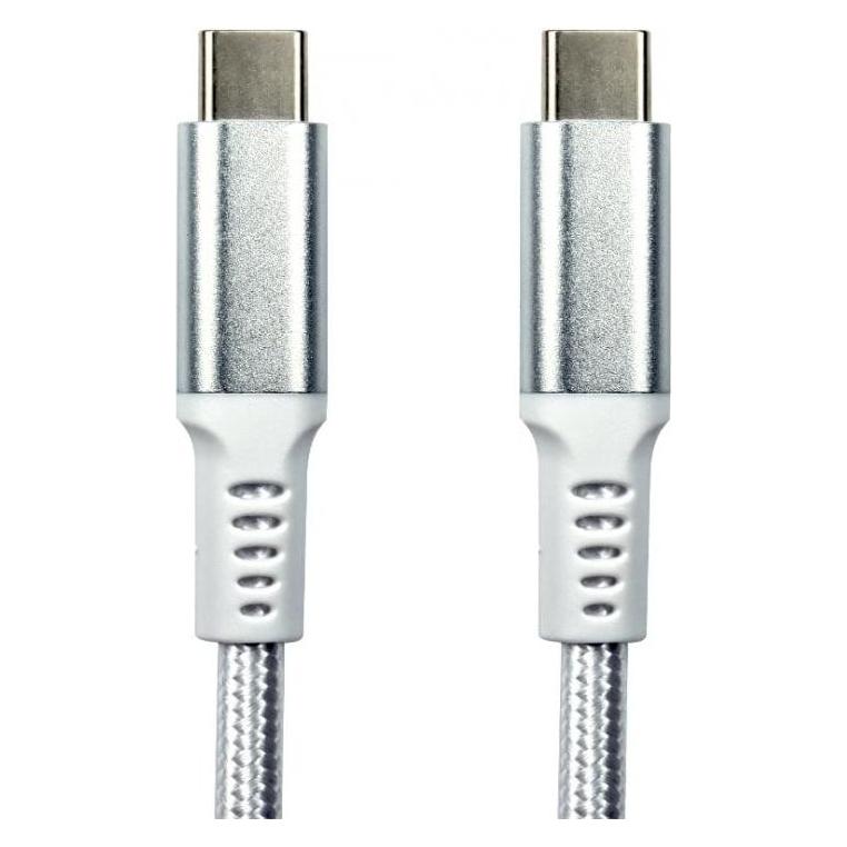 Cables Direct CDL 1.8m White Type C M-Type C M (1.80 m, USB 3.2 Gen 2, 100 W) (NLMOB-901BDWT-2)