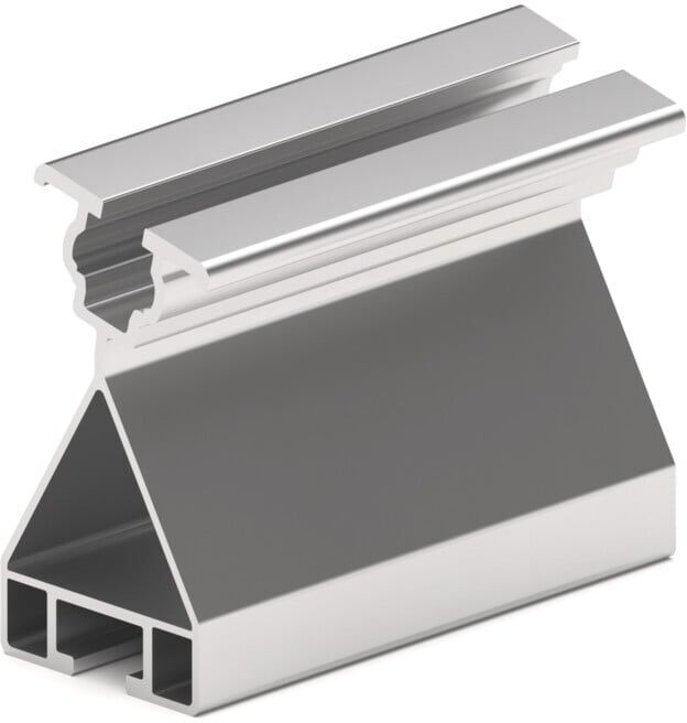 Schletter Solar FixZ-15 Profil de système 18 bas 96mm avec raccord 163900-002 (163900-002)