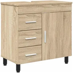 vidaXL, Badezimmerschrank, Badezimmerschrank (35 x 60 x 60 cm)