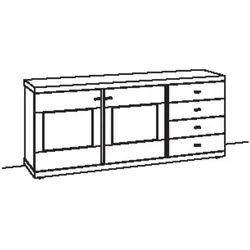 Venjakob Next Level 3000 Sideboard 1219