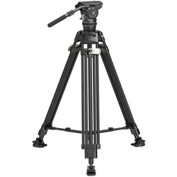 SmallRig 4463B Heavy-Duty Carbon Fiber Tripod Kit AD-120 (Carbon), Stativ