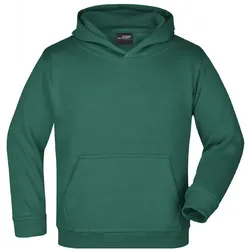Kinder Kapuzensweatshirt "JN047K" - M - dark-green