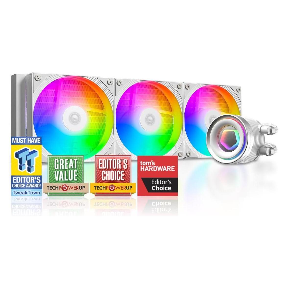 ID-Cooling FX360 INF WHITE - CPU Vandkling - Max 27 dBA (FX360 INF WHITE)