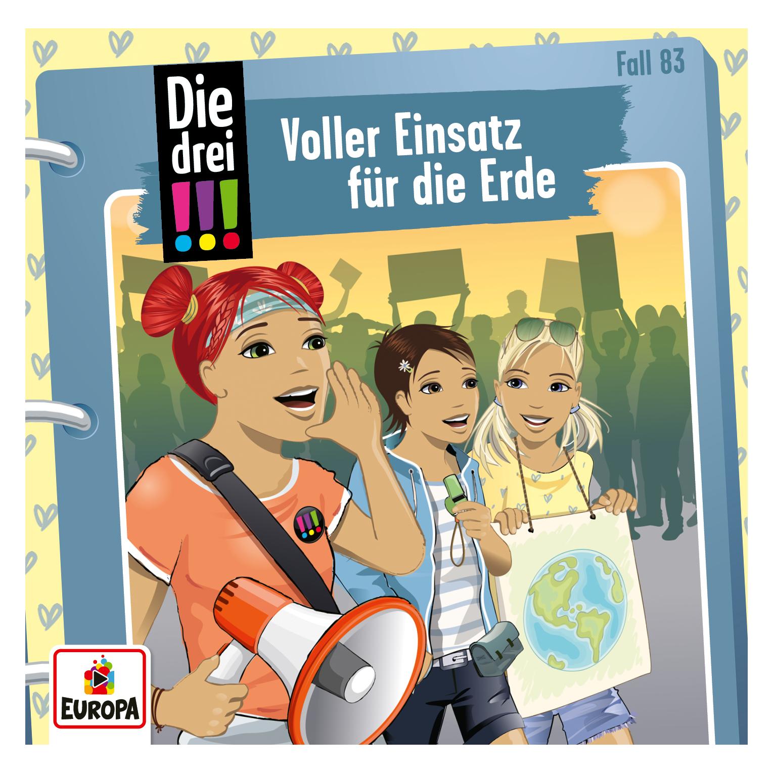 Europa Die drei DREI AUSRUFEZEICHEN 83 - Voller Einsatz für die Erde (Kirsten Vogel, Deutsch) (58766952)