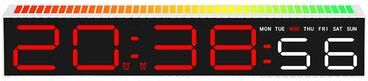 Perfect Picks Market Creative LED Digital Clock With Temperature Display, Hour Digital Desk Clock For Bedroom & Office 6