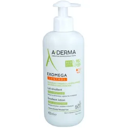 A-Derma, Bodylotion, Exomega Control Emollient Lotion (Körperlotion, 400 ml)
