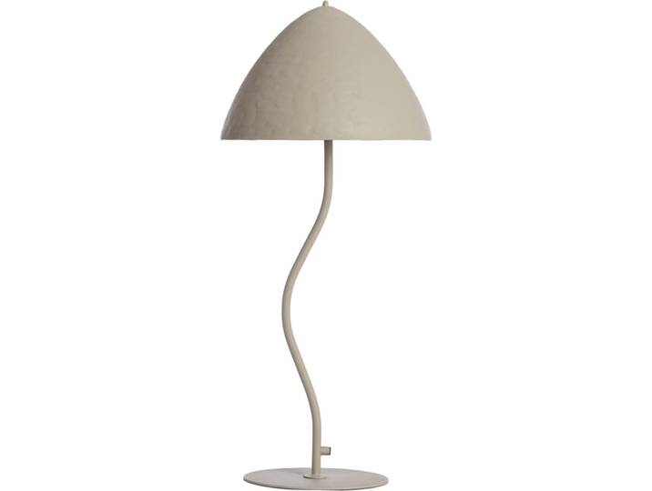 Light & Living - Tischleuchte Elimo - Grau - Ø26cm Tischlampe - Nachttischlampe, Wohnzimmer, Schlafzimmer