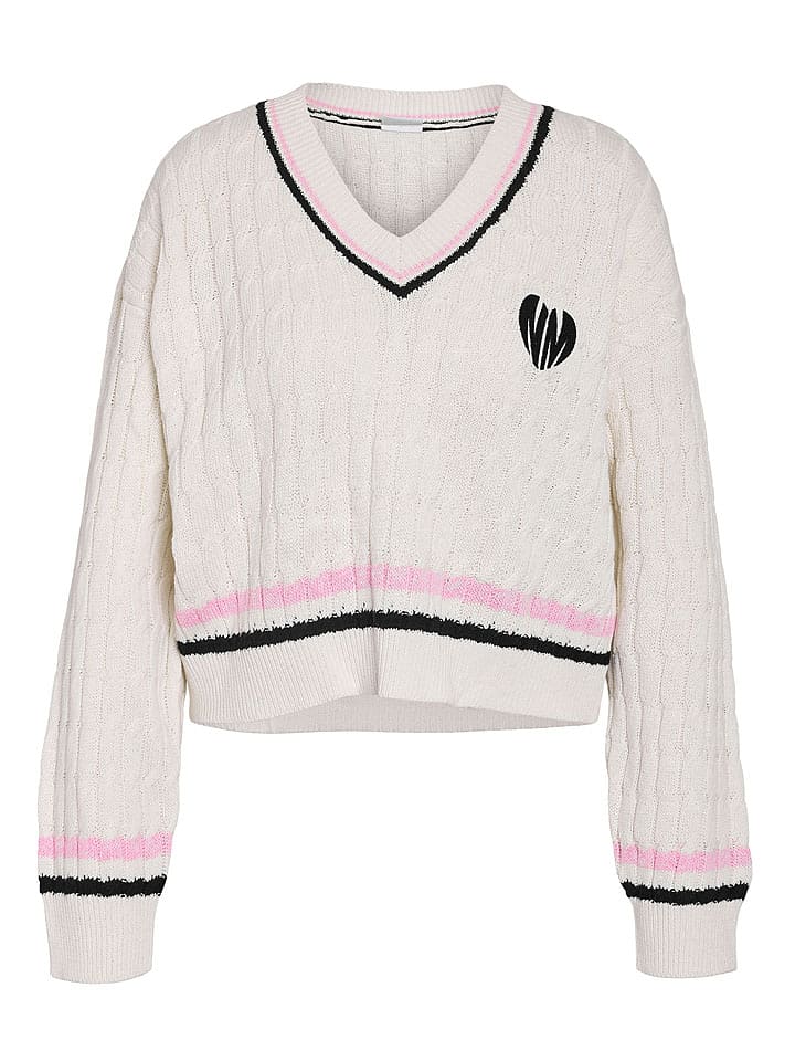 Noisy may Pullover "Maki" in Creme - M
