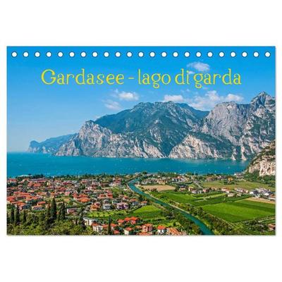 Gardasee - lago di Garda by Sascha Ferrari (Tischkalender 2026 DIN A5 quer), CALVENDO Monatskalender