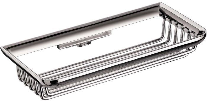 Emco System 2 Schwammkorb 354500103 chrom, mit verdeckter Wandbefestigung, abnehmbar