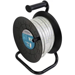 Luxula, LED Streifen, LED Lichtschlauch, grün, 15 m (Grün, Weiss, 1500 cm, Outdoor)