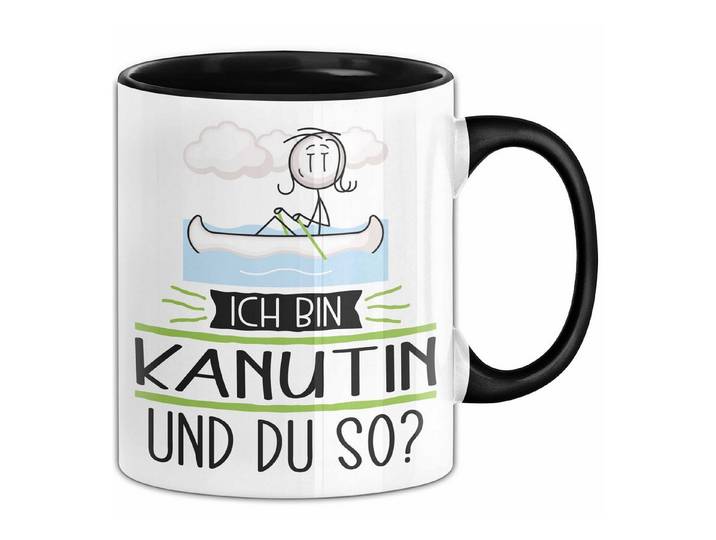 Trendation Tasse Kanutin Tasse Geschenk Ich Bin Kanutin Und Du So Geschenkidee Lustig