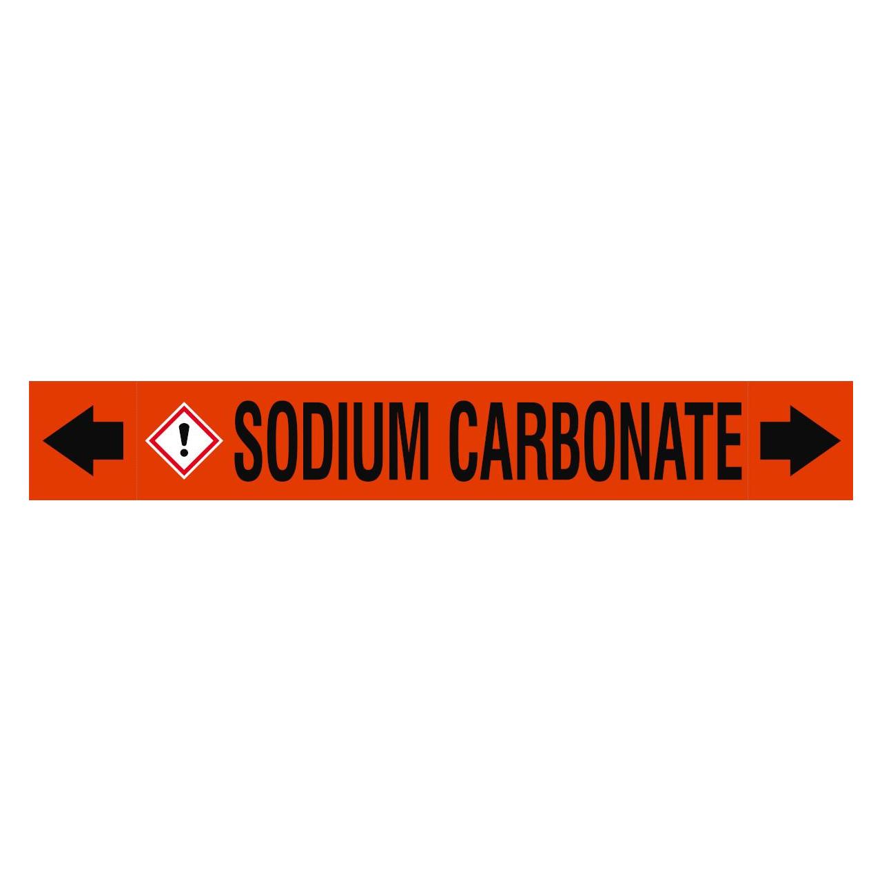 Brady ASME - Rohrmarkierer - Sodium Carbonate (313309)