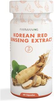 Farmanos Korean Red Ginseng Extract 60 cápsulas