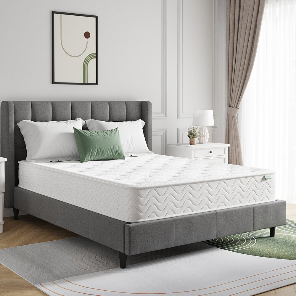 White Noise Taron 23cm Memory Foam Pocket Sprung Mattress Kingsize (5')