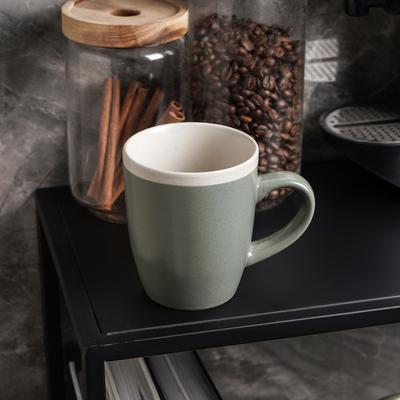 Stone Lain Serenity Rustic Stoneware Mug Set, 4 Count