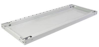 SCHULTE Lagertechnik Zusatz-Fachboden MULTIPlus 250, 1300x800 mm, 40 mm Kante, mit 4 Fachbodenträgern