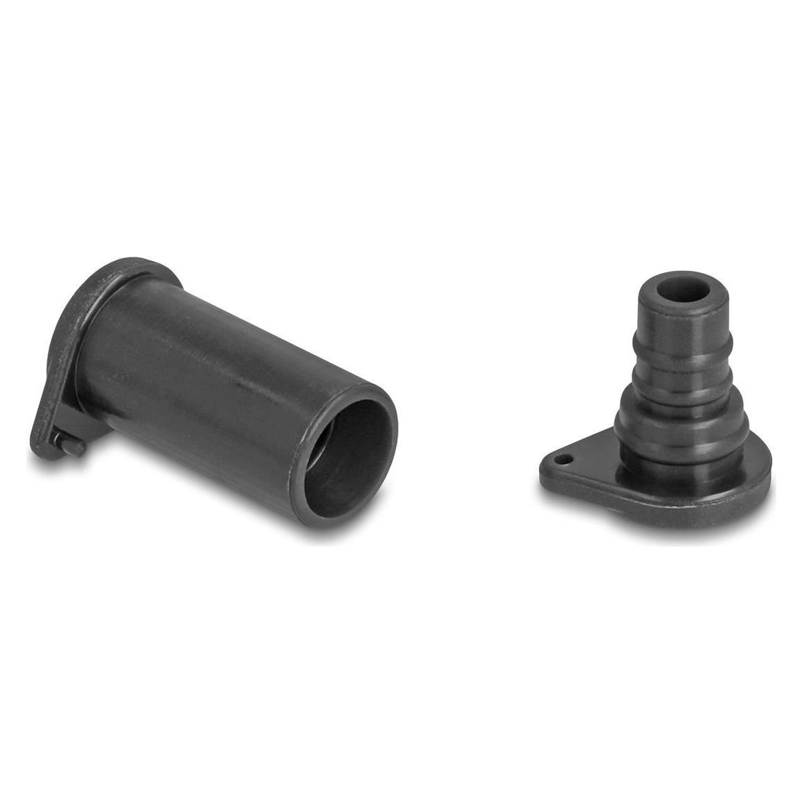 Delock DL4 Staubschutz für Stecker und Buchse, Silikon, 2-te (Solarstecker) (60671)