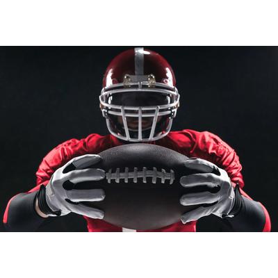 Fototapete PAPERMOON "Football Spieler", bunt, B:2,5m L:1,86m, Vlies, Tapeten