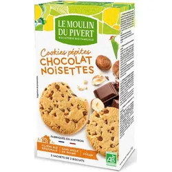 Le Moulin du Pivert Cookies mit Schoko & Haselnuss bio