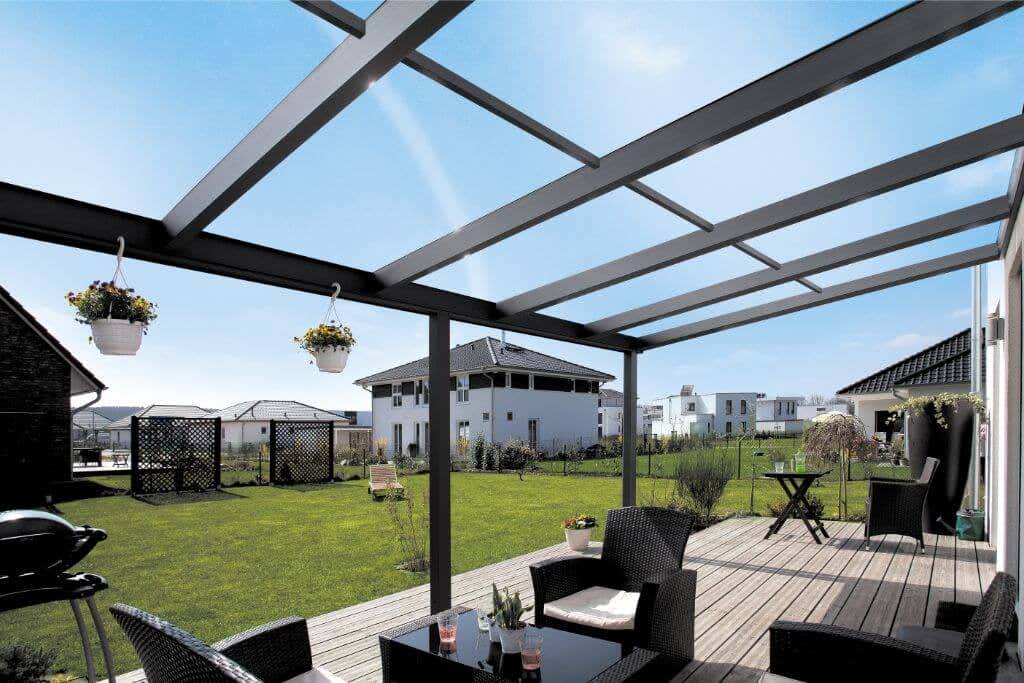 Alpholz Aufpreis für Glas-Eindeckung VSG10mm 541 x 300 cm