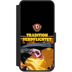 Nivocase Klapphülle für Samsung Galaxy S25+ Handyhülle aus Kunst Leder NIVOflip schwarz Fanartikel SG (Samsung Galaxy S25+), Smartphone Hülle, Schwarz