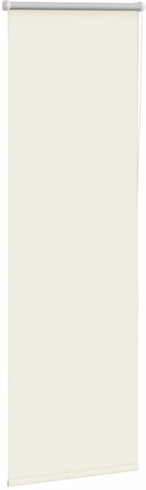 vidaXL Store enrouleur occultant blanc cassé 45x130cm largeur du tissu