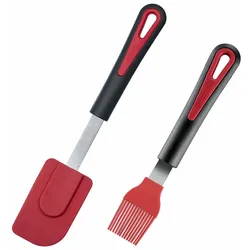 Westmark Teig-Set 2-tlg., Silikonpinsel + Teigschaber Gallant, 291622E6