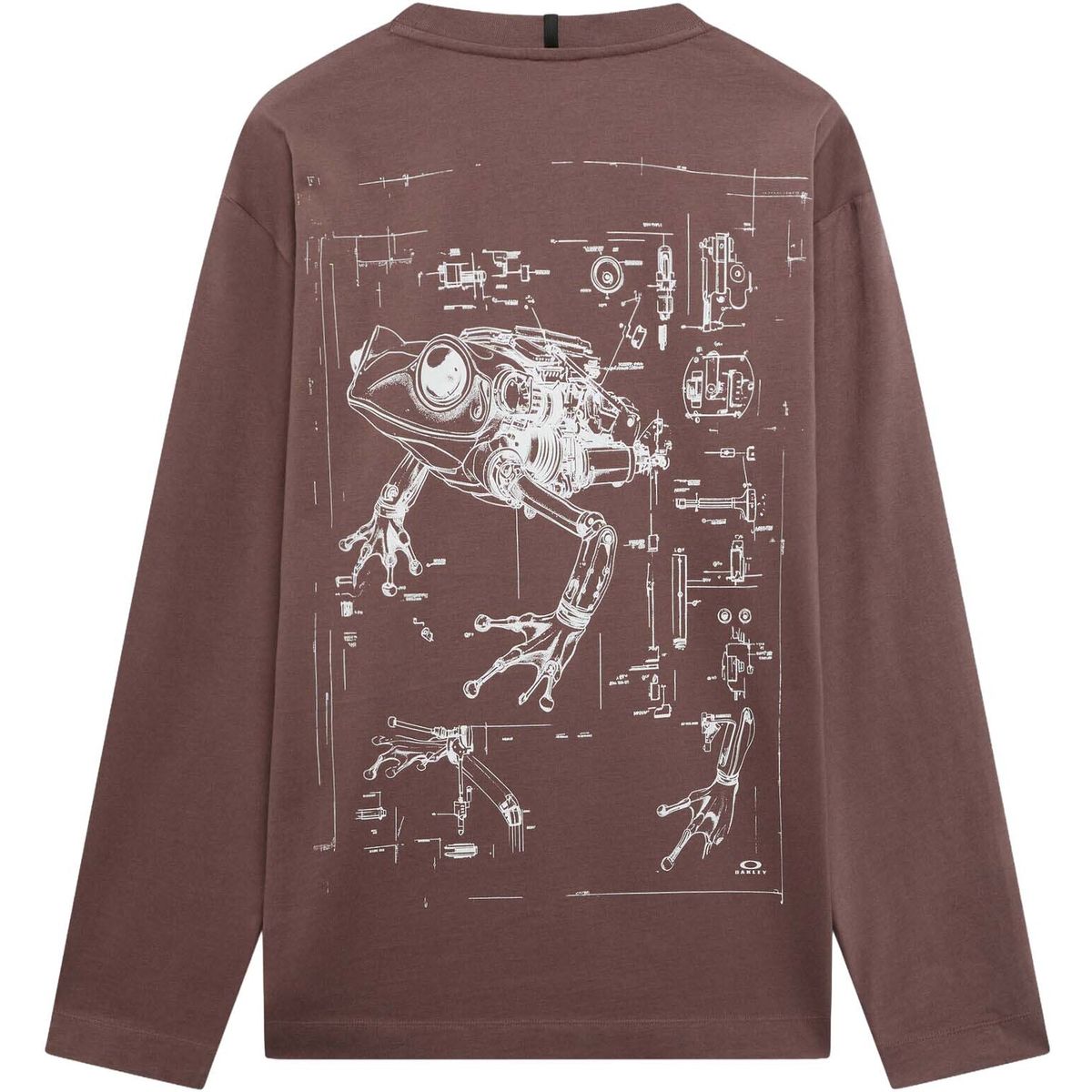 Oakley Animatronic Frog LS Tee dark umber (32T) L FOA408685-32T-L