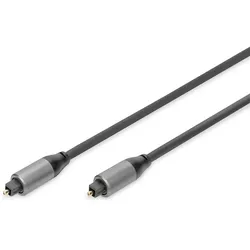 DIGITUS Toslink - Verbindungskabel, Toslink auf Toslink, 3m