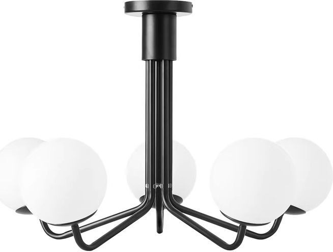 Toolight Hanglamp Zwart APP1578-5C