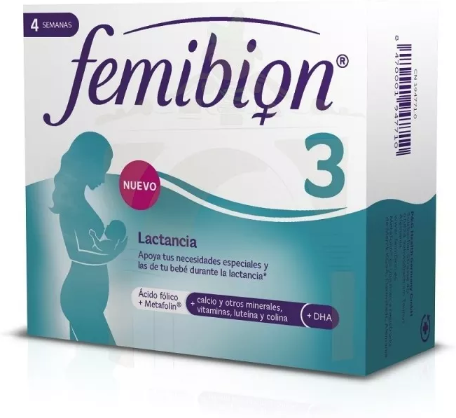 P&G; Femibion Breastfeeding 3 4 Weeks 28 Tablets + 28 Capsules