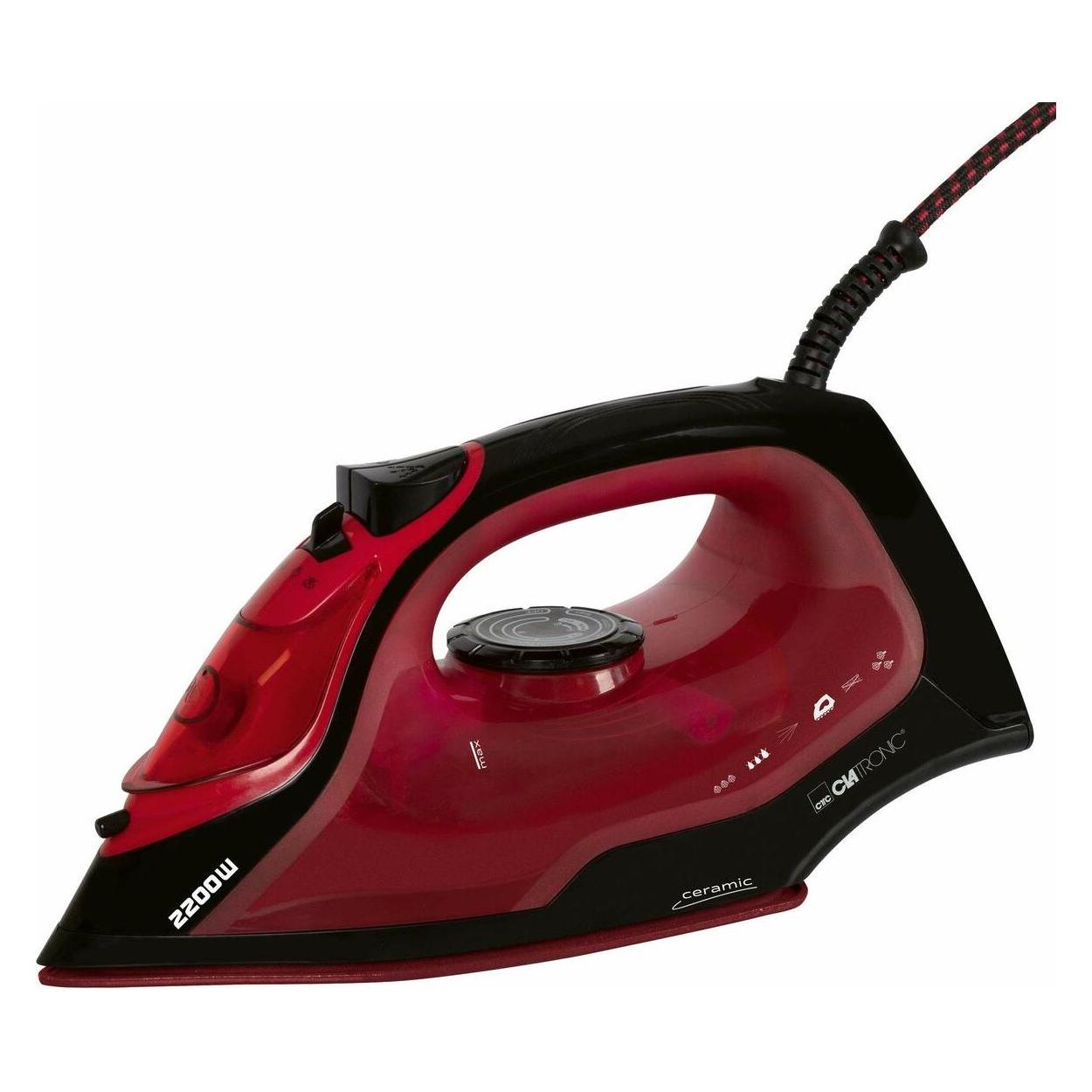 Clatronic Clat Dampfb?geleisen DB 3752 bk/rd (2200 W) (263941)