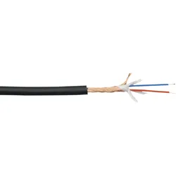 DAP MC-216 Schwarzes Mic/Line-Kabel - 100-m-Rolle