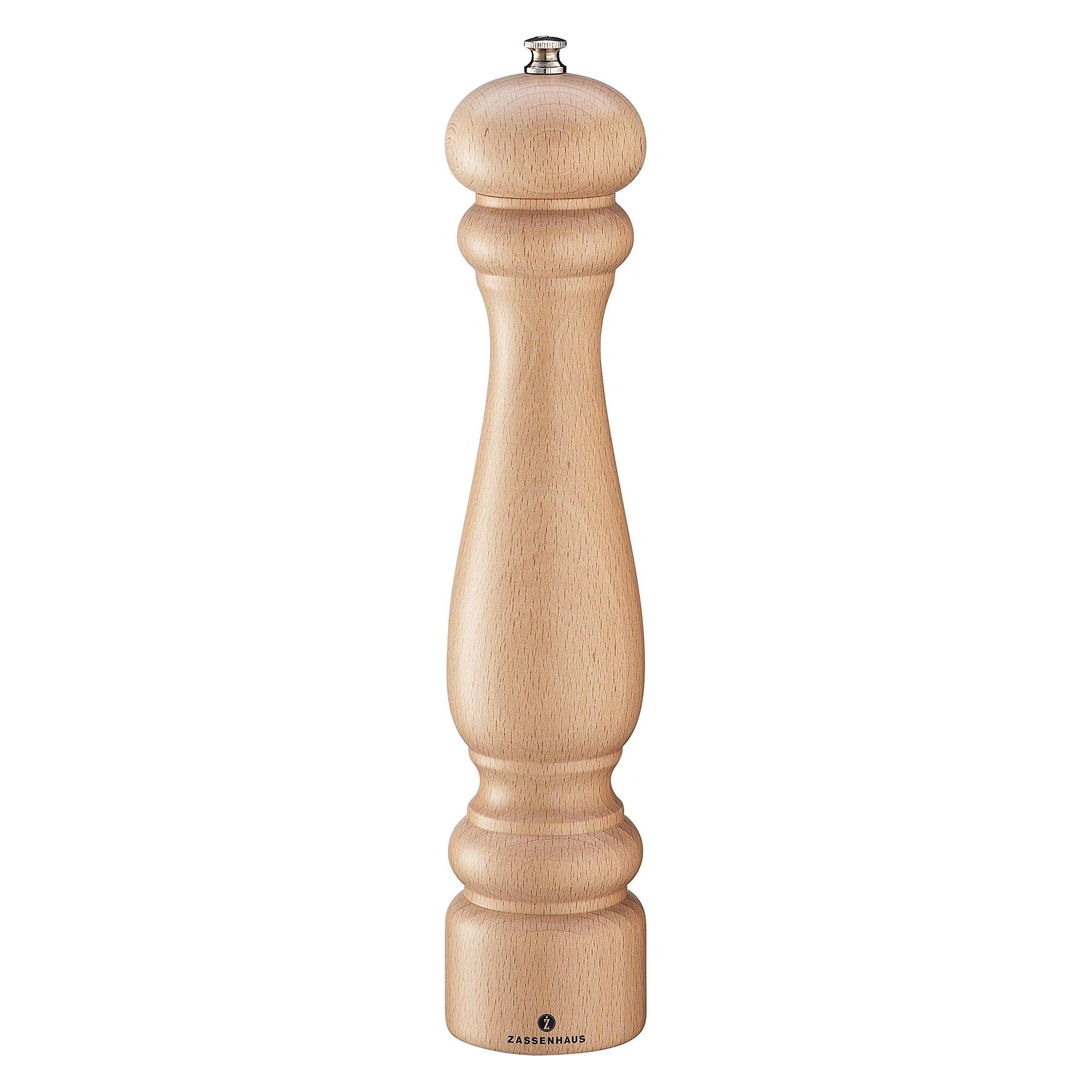 Zassenhaus Pfeffermühle Potsdam Buchenholz natur, 30 cm (Pfeffer) (20694)