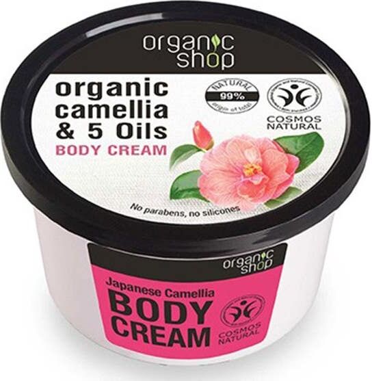 Organic Shop Crema Corporal Camelia Japonesa 250ml