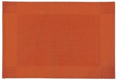 IH Casa Decor Vinyl Placemat (Classic) (Orange) - Set of 12