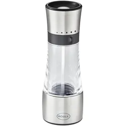 RÖSLE Gewürzmühle - silber|schwarz